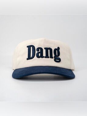 Communal Cowboy Dang Hat in Navy Blue and White